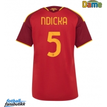 AS Roma Evan Ndicka #5 Hjemmedrakt Dame 2026-27 Kortermet